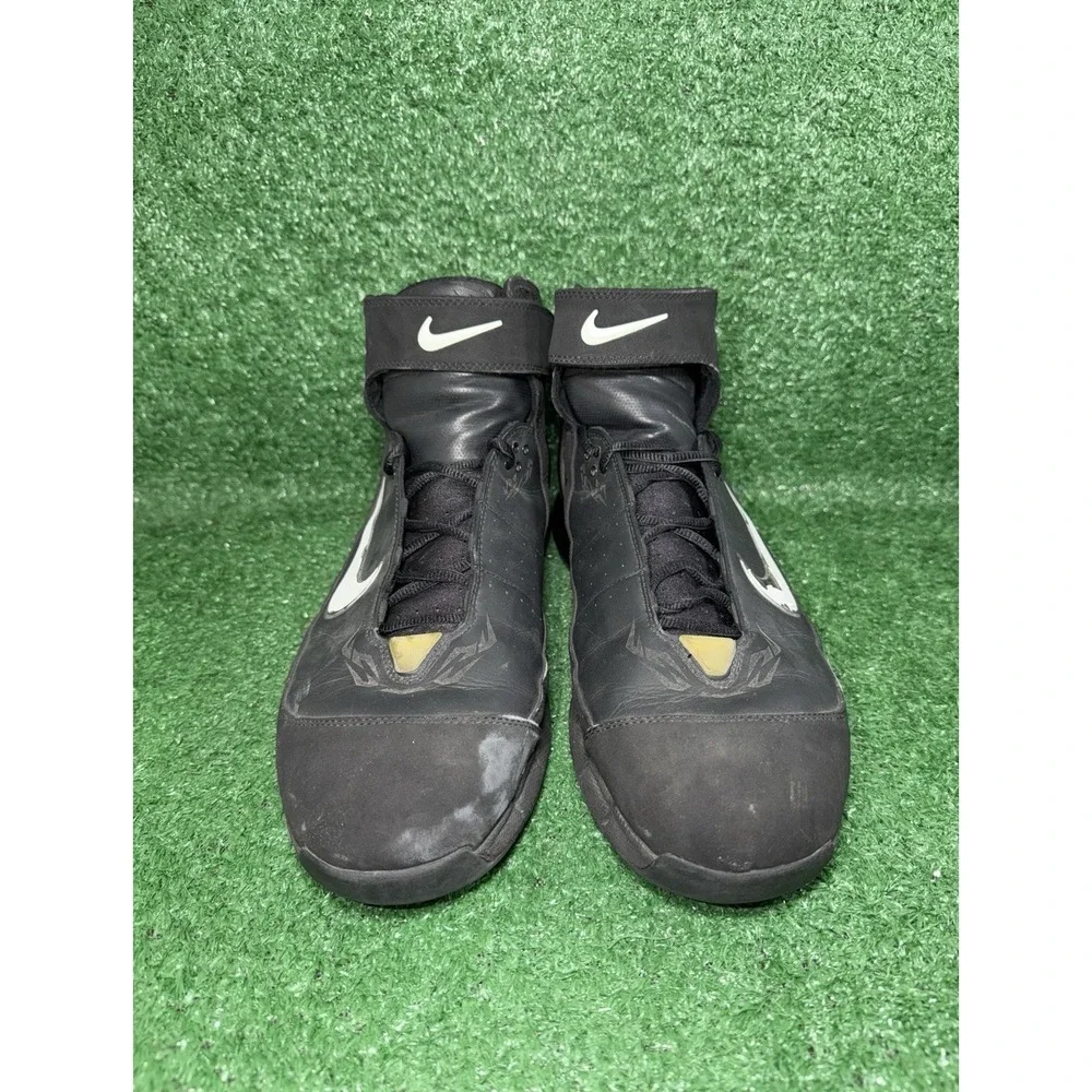 2005 Vintage Nike Air Zoom Huarache 2K5 Black Kobe Bryant Era Shoes Mens Size 15